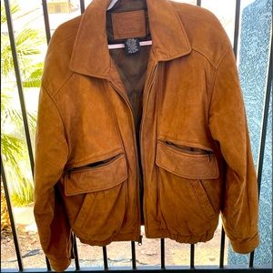 Saint Johns bay Leather Jacket size M